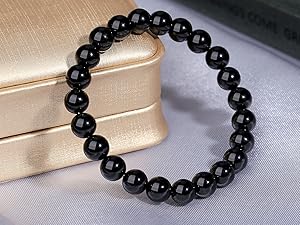 Healing Crystal Bracelet For Women Men, 8 Mm Natural Stone Beaded Bracelets, Jewelry Birthday Gifts, Round Gemstones Stretch Bracelet 0