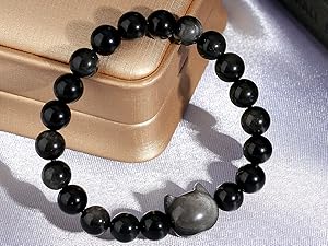 Healing Crystal Bracelet For Women Men, 8 Mm Natural Stone Beaded Bracelets, Jewelry Birthday Gifts, Round Gemstones Stretch Bracelet 2