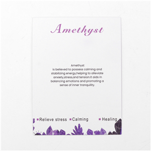 Healing Crystal Bracelets For Women Amethyst Rose Quartz Bracelet Set 8mm Natural Stone Beaded Bracelet Anxiety Stress Relief Purple Bracelets For Women 4