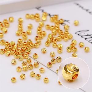 Natural Jade Beads,Brass Plated 18k Gold Spacer Beads,DIY Stretch Bracelet With 6.5-8 Inch Hand Circumference,Gifts For Girlfriend 3