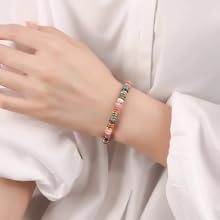 5x8mm Natural Real Light Blue Aqua Terra Jasper Stone Bead Smooth Rondelle Gemstone Beads For Jewelry Making Necklace Crafts Bracelets 3