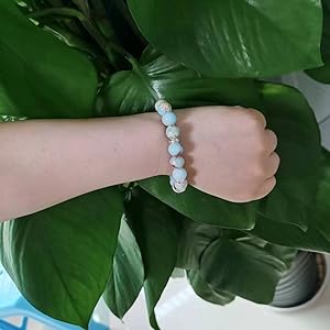 Dainty Shoushan Jasper Bracelet Minimalist Natural Stone Beads, Tibetan Bohemian Handmade Bracelet Bohemian 2*4mm Round Sediment Gemstone Healing Bracelet Gift Purple Imperial Jasper Stone 0