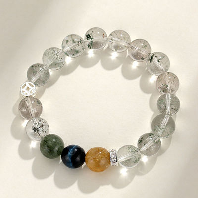 Crystal Bracelet Old Mineral Pink Crystal Bracelet For Girl Birthday Gift Women Stone Bead Glass Beads Bracelet Colorful Crystal Beaded Butterfly Girls Bracelet Ladies Bracelet For Women Girls