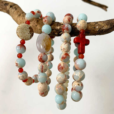 New Red Agate Shoushan Stone Bracelet Natural Stone Beads Bracelet Jewelry Custom Fashion Shoushan Stone Bracelet Stone Alloy Gold and Silver Eagle Bracelet Women's Beaded Bracelet