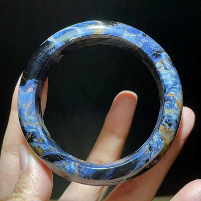 Pietersite Bracelet for Healing Natural Blue Pieterite Bracelet For Men And Women, Namibian Pieterite Stone Round Bead Fashion Jewelry