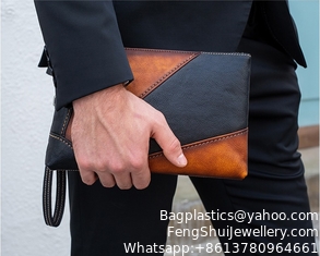 Cross-Border European And American Men'S Handbags Genuine Leather Men'S Handbags Retro Fashion Cowhide Men'S Bags Large Capacity Wholesale