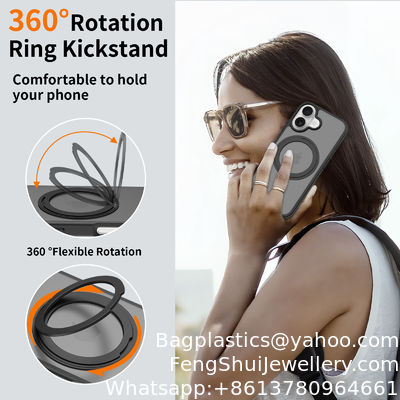 Individuelles Apple 17 Handygehäuse mit 360-Rotations-Stand