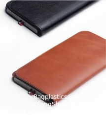 Suitable For Mobile Phones Huawei Samsung Apple Genuine Leather Mobile Phone Case Wallet Magnetic Buckle Card Holder Cash Multi-Function Business