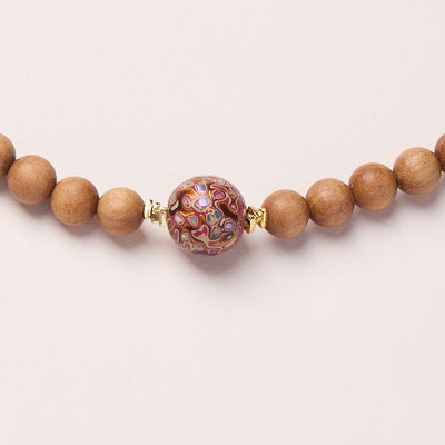 Natural RoseWood Beads Bracelets For Women Classic Sandal Wood Beads Bracelets Men Wooden Yoga Jewelry