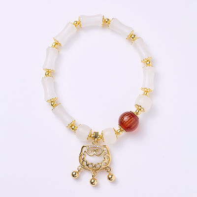 Mystic Mermaid Glass Friendship Bracelet With 8 Mm Frosted White Glowing Moonstone Beads Bracelet Italian Multicolor Sommerso Sparkling Beads Handmade