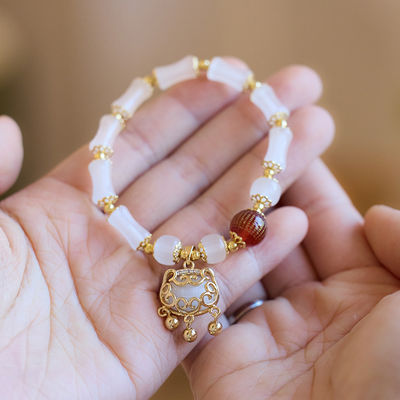 Mystic Mermaid Glass Friendship Bracelet With 8 Mm Frosted White Glowing Moonstone Beads Bracelet Italian Multicolor Sommerso Sparkling Beads Handmade