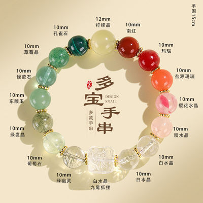 Crystal Gemstones Bracelet,Anxiety Stress Relief Bracelet Handmade Purple Jewelry Gifts For Women Rakhi Positive Energy Gifts Gifts for Cleansing Home Decor