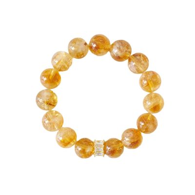 Healing Stone Beaded Bracelets For Women Men Semi-Precious Gemstones Bracelets Crystal Beaded Bracelet Unisex Adjustable Stretch Bracelets