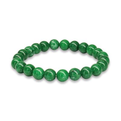 Wholesale New Fashion 8mm Natural Stone Yoga Jewelry Gemstones Crystal Stretch Beaded Bracelets For Men Women