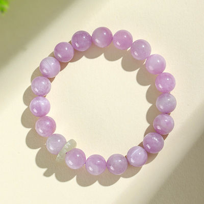 Pink Quartz Bracelet Natural Stone Beaded Bracelets Handmade Stretch Gemstone Bracelet Healing Crystal Bracelet Healing Jewelry Gifts For Women Girls