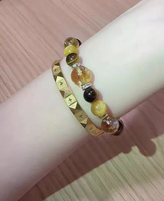 Natural Healing 6/8/10mm Gemstone Healing Bracelet Wholesale Pulseras Para Mujer Crystal Bracelet Natural Stone Beads Bracelet