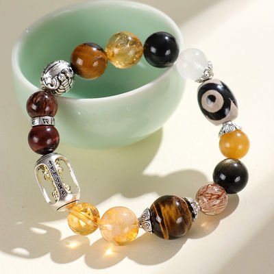 Wholesale Crystal Rose Quartz Anxiety Ladies Love Crystal Beads Bracelet Natural Friendship Gifts Real Gemstone Bracelet