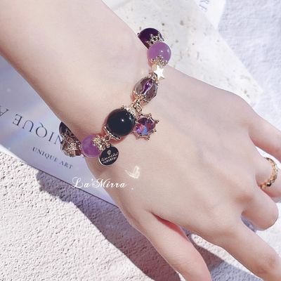 New Arrival Gold Shiny Zircon Diamond Bracelet Crystal Rhinestone Rose Gold Baroque Luxury Style Bangle Bracelets Women