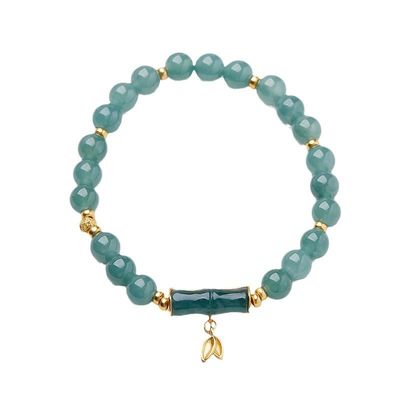 Charm Beads Bracelet Natural Stone Crystal Bracelets Healing Natural Jade Stone Bracelet Manufacturer Prices Real Stones For Charm Bracelet