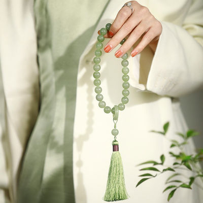 Fashion High End Trendy Gifts Muslim Praying Beads Handmade Unisex Women Men 10mm 33pcs Crystal Prayer Beads Bracelets