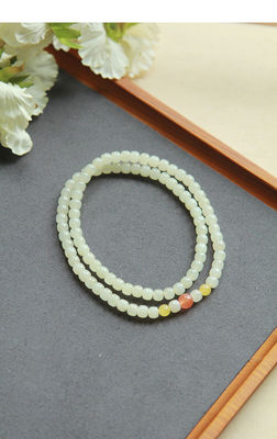 Jade Bracelet For Women Men'S Gifts - Green Jade Protection Healing Crystal Bracelet - 8mm Gemstone Beaded Adjustable Bracelet Pulseras Para Hombres Mujer Stocking Stuffers
