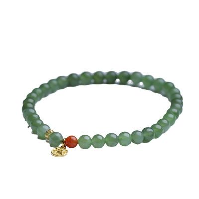 A Grade Green Jadeite Jade Bracelet Classic Shape Natural Gemstone Jadeite Bracelet Jade Round Fashion Bracelet JADE Bangles