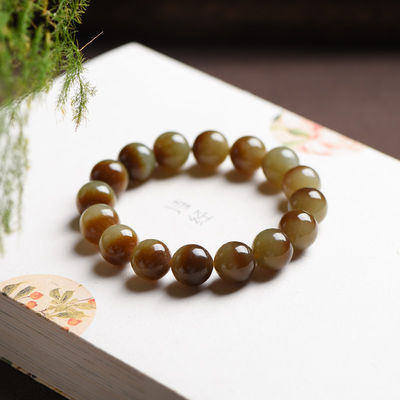 Natural Jade Stone Bracelet Jade Jewelry  6mm 8mm10mm 12mm 14mm Natural White Jade Stone Round Beads Friendship Bracelet Handmade Jewelry