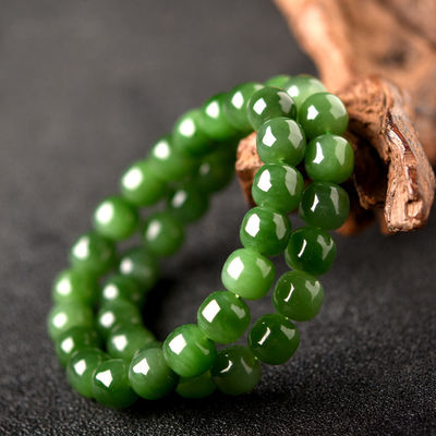 Blessing Protection Safe Precious Hetian Jade Nephrite Jade Bangle AAA High Quality Nephrite Green Jade Bangle&Bracelet For Women Gift