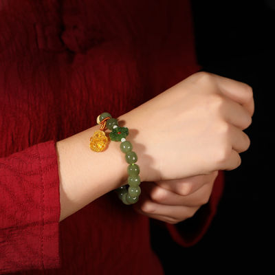 Blessing Protection Safe Precious Hetian Jade Nephrite Jade Bangle AAA High Quality Nephrite Green Jade Bangle&Bracelet For Women Gift