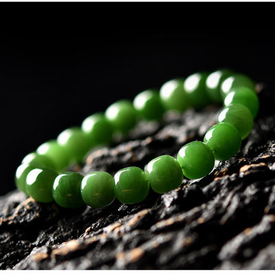 Blessing Protection Safe Precious Hetian Jade Nephrite Jade Bangle AAA High Quality Nephrite Green Jade Bangle&Bracelet For Women Gift