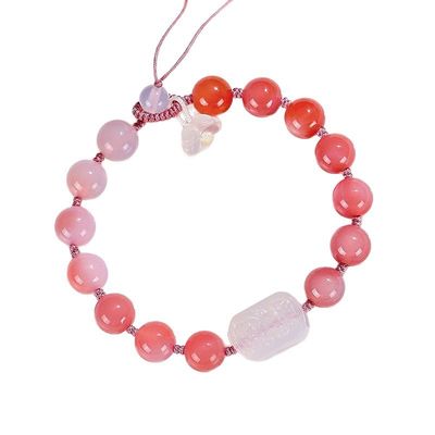 Wholesale Multiple Color Natural Stone Bead Bracelet Healing Stone Agate Tiger Eye Gem Charm Lucky Bead Charm Bracelet Women