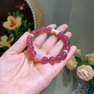 Agate Crystal Bracelet Yoga Bracelet Genuine Gemstone Energy Healing Beaded Hand Bangle 7A Yellow Tiger Eye Stone Green Agate Citrine Mixed Bracelet