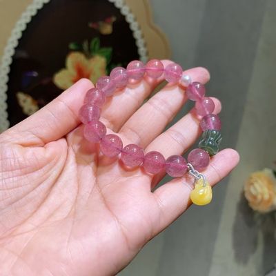 Agate Crystal Bracelet Yoga Bracelet Genuine Gemstone Energy Healing Beaded Hand Bangle 7A Yellow Tiger Eye Stone Green Agate Citrine Mixed Bracelet