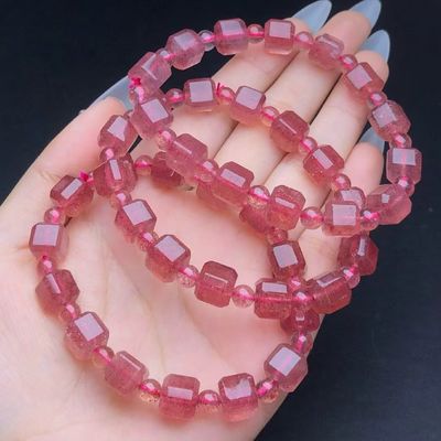 Agate Crystal Bracelet Yoga Bracelet Genuine Gemstone Energy Healing Beaded Hand Bangle 7A Yellow Tiger Eye Stone Green Agate Citrine Mixed Bracelet