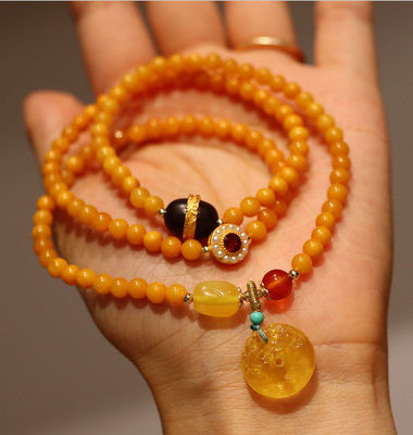 Wholesale Unisex Natural Stone Bead Crystal Bracelets Trendy Crown-Shaped Reiki Healing Mainly Agate Pearl Amber For Gifts