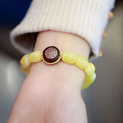 Fashion Vintage Designer Jewelry Resin Geometric Bangle Gift Marble Amber Irregular Acrylic Bracelet For Women Girls