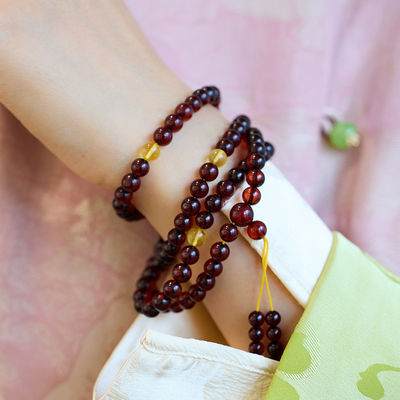 Super Fine Quality Baltic Amber Round Cabochon Beads Bracelet Genuine Loose Gemstone Jewelry Handmade Jewelry For All