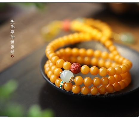 Baltic Amber Crystal Bracelet Natural Amber Crushed Stone Bracelet Irregular Raw Stone Bracelet Women Gift Amber Stone Men Women Bracelet