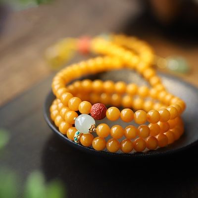 Baltic Amber Crystal Bracelet Natural Amber Crushed Stone Bracelet Irregular Raw Stone Bracelet Women Gift Amber Stone Men Women Bracelet