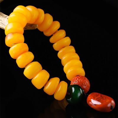 Energy Volcanic Beaded Bracelet Men Women 7 Chakra Balance Reiki Healing Bangle Lava Buddha Prayer Yoga Ball Amethyst Amber