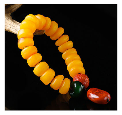 Energy Volcanic Beaded Bracelet Men Women 7 Chakra Balance Reiki Healing Bangle Lava Buddha Prayer Yoga Ball Amethyst Amber
