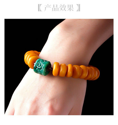 Energy Volcanic Beaded Bracelet Men Women 7 Chakra Balance Reiki Healing Bangle Lava Buddha Prayer Yoga Ball Amethyst Amber