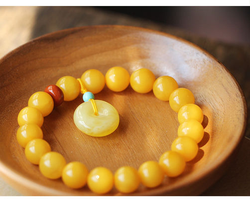 Jewellery Beeswax Amber Blood Pearl Bracelet Trend New Design Amber Stone Handmade Rosary Beads-66 Acrylic Muslim Prayer Beaded Bracelets Tesbih Islamic Tasbeeh Gift Unisex