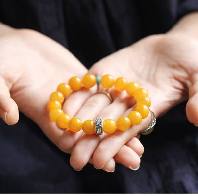 Newest Fashion Design Amber Natural Gemstone Healing Crystal Beads Bracelets Blue Pink Quartz Beaded Bracelet For Women Gifts