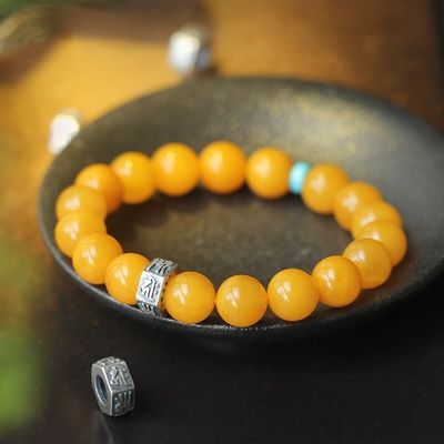 Newest Fashion Design Amber Natural Gemstone Healing Crystal Beads Bracelets Blue Pink Quartz Beaded Bracelet For Women Gifts