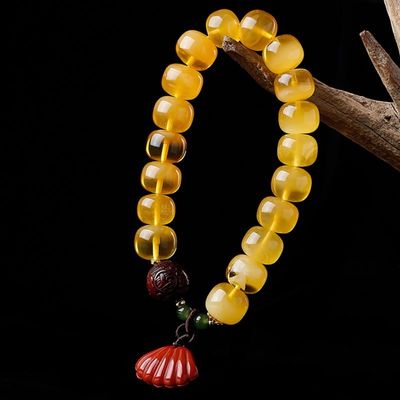 Newest Fashion Design Amber Natural Gemstone Healing Crystal Beads Bracelets Blue Pink Quartz Beaded Bracelet For Women Gifts