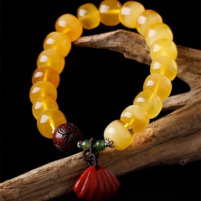 Newest Fashion Design Amber Natural Gemstone Healing Crystal Beads Bracelets Blue Pink Quartz Beaded Bracelet For Women Gifts