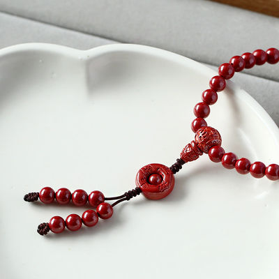 Bead Cinnabar Feng Shui Bracelet – Lucky Charm For Wealth And Good Fortune, Symbolizing Protection And Blessings, Great Gift.