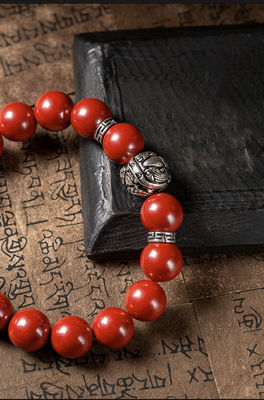 Feng Shui Bracelet For Women Lady Cinnabar Jade Gourd Bracelet Wealth Luck And Protection Red Cinnabar Beads With Gold Gourd Charm For Birthdays Graduation Gift