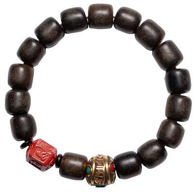 Agarwood Bracelet Round Beads Top Selling Eaglewood Bracelet Prayer Bead bracelet Mala Beaded Bracelets for Men Women Direct Supply Bracelet Premium Quality Fashion Crude Eaglewood Bracelet